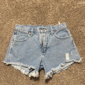 Wrangler Cut Off Jean Shorts 27